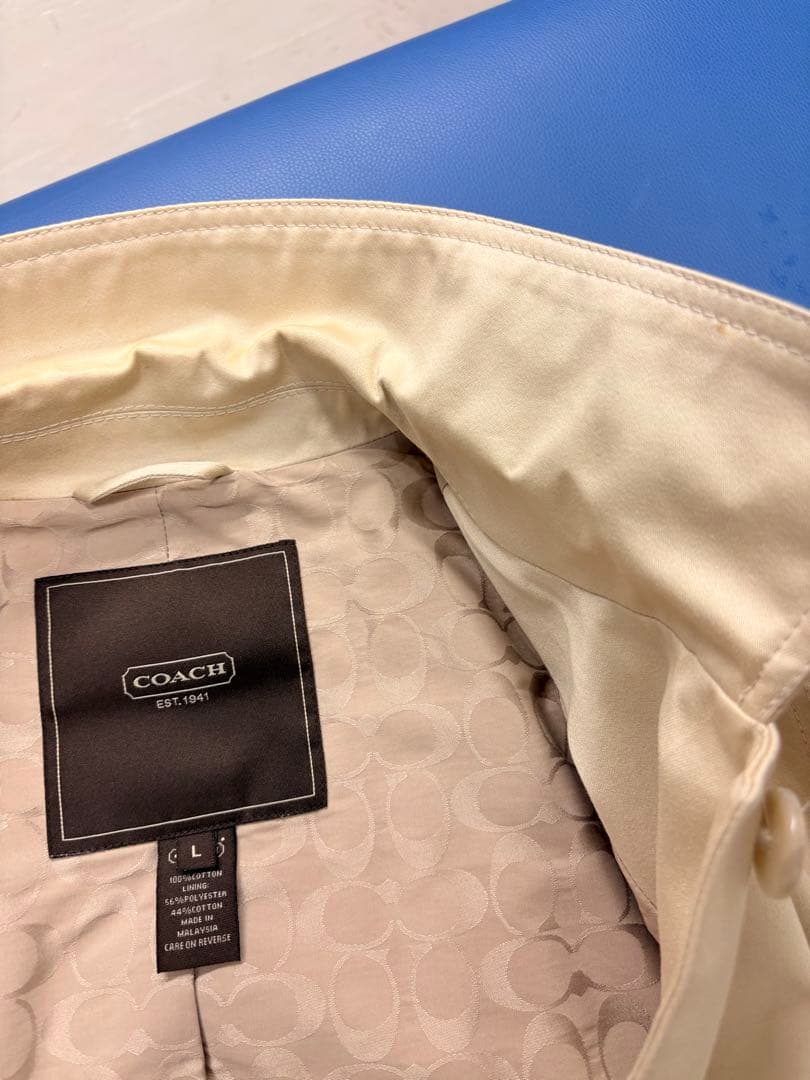 COACH トレンチコート レディース