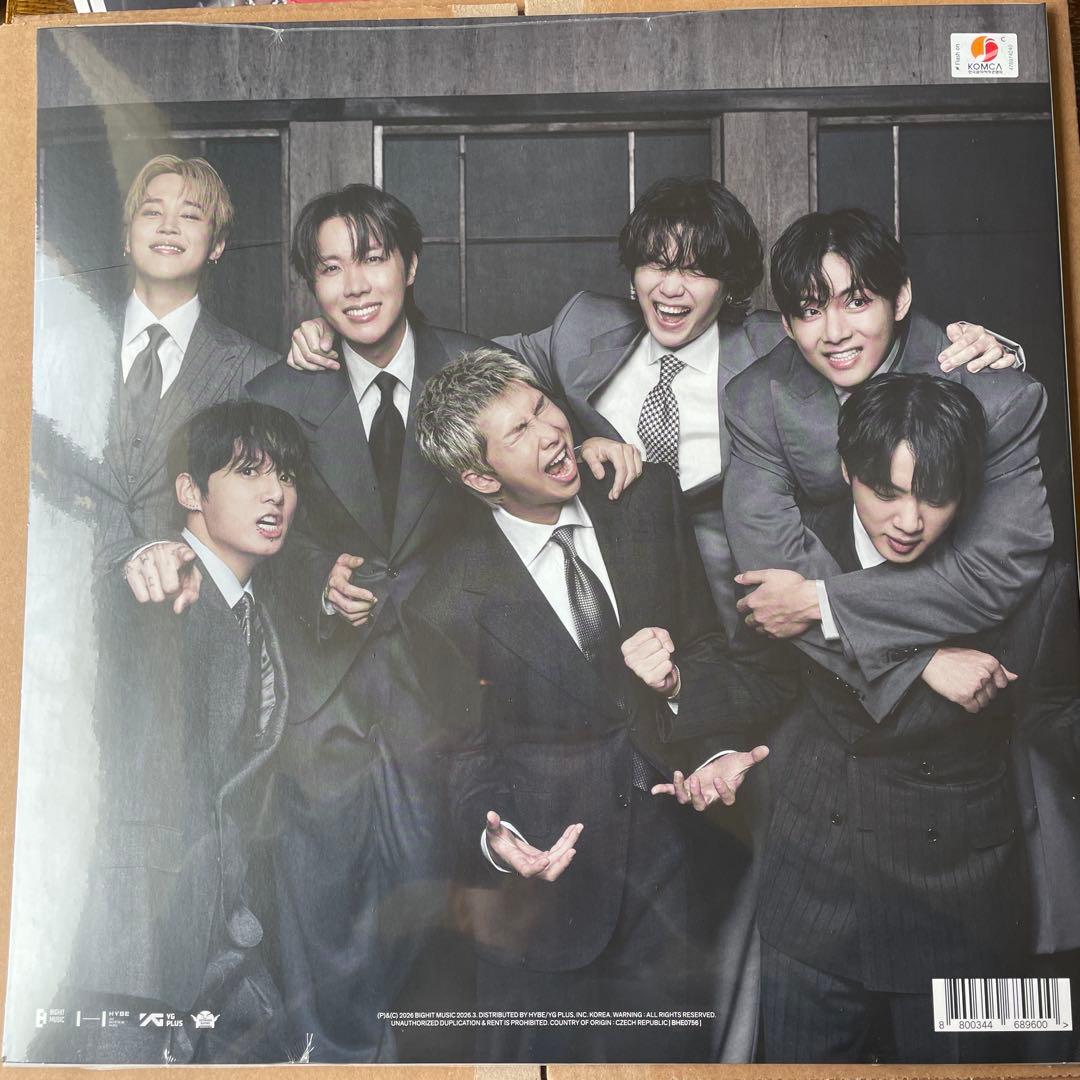 洋楽 BTS 5th Album ARIRANG JungKook Vinyl