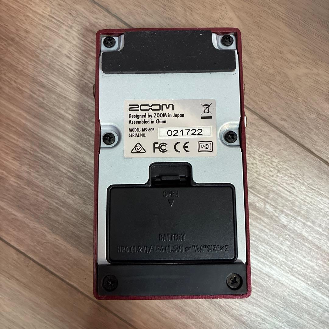 Zoom MULTISTOMP MS-60B ベースエフェクター