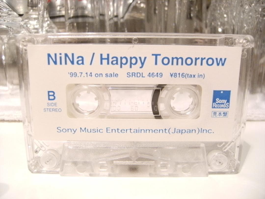 プロモーション用 NiNa カセットテープ Happy Tomorrow