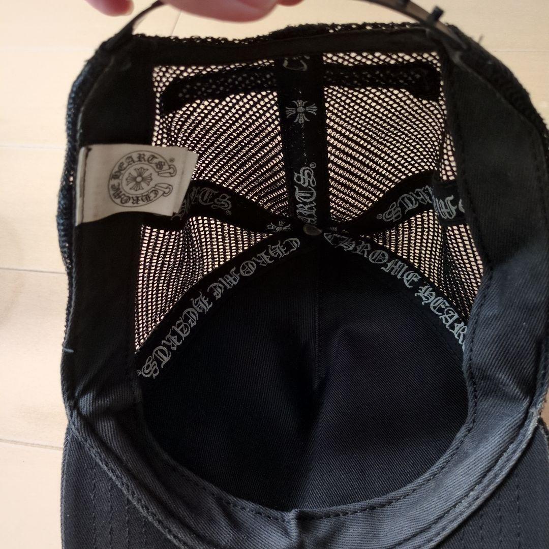 CHROME HEARTS ブラックメッシュキャップ