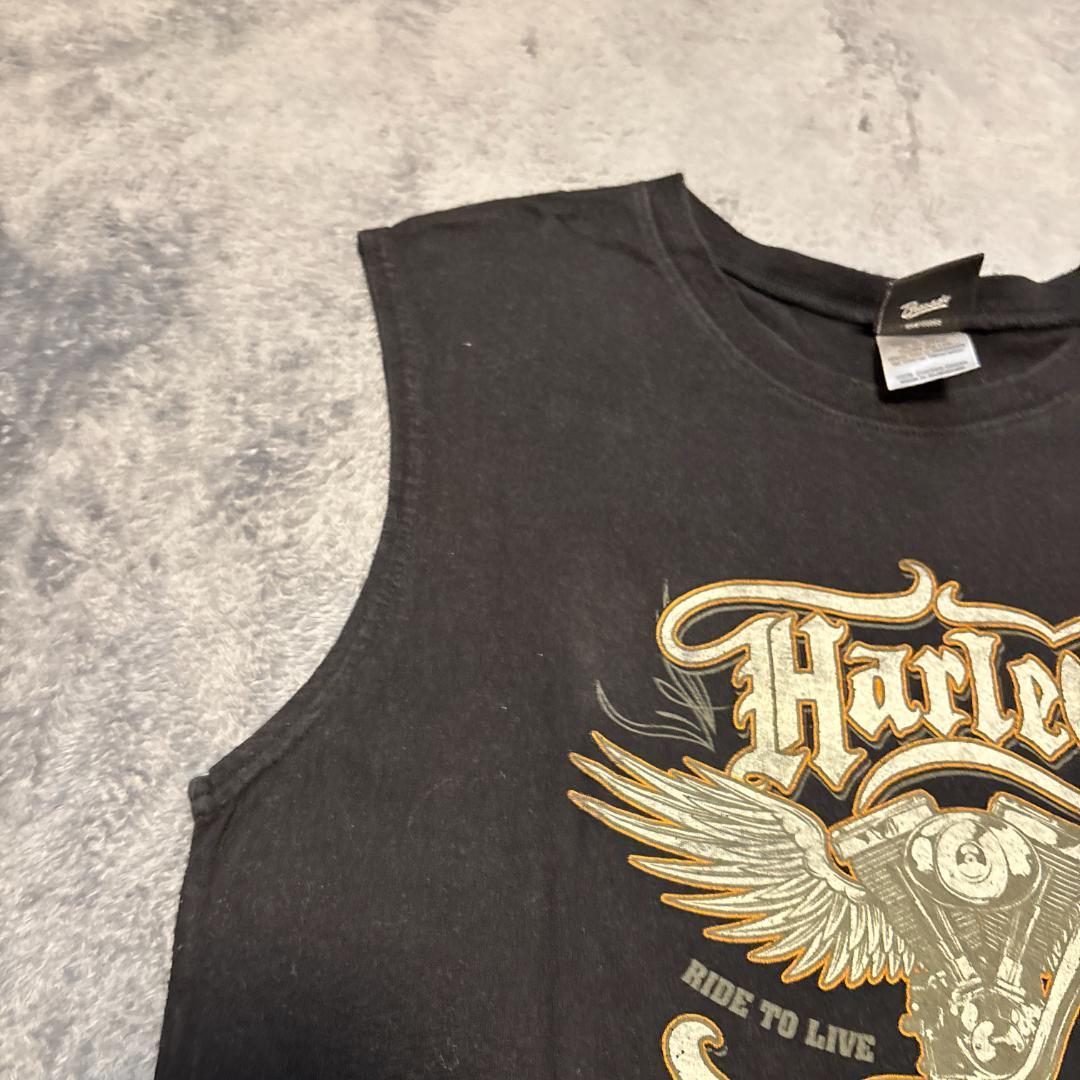 HARLEY-DAVIDSON　2014年製　ノースリーブ　L 大地