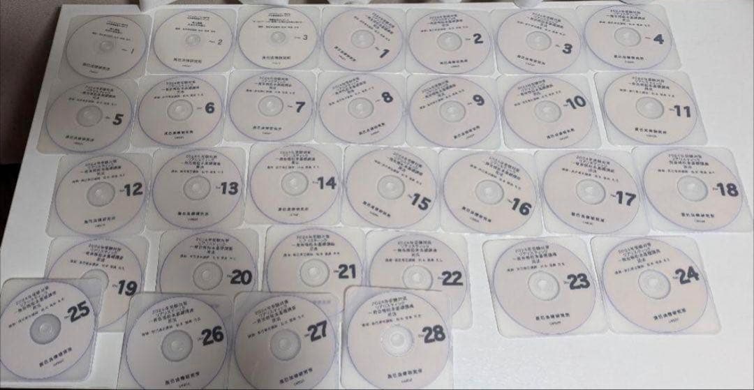 2024 リアリスティック司法書士試験講座基礎講座DVD　記述式含む全科目セット