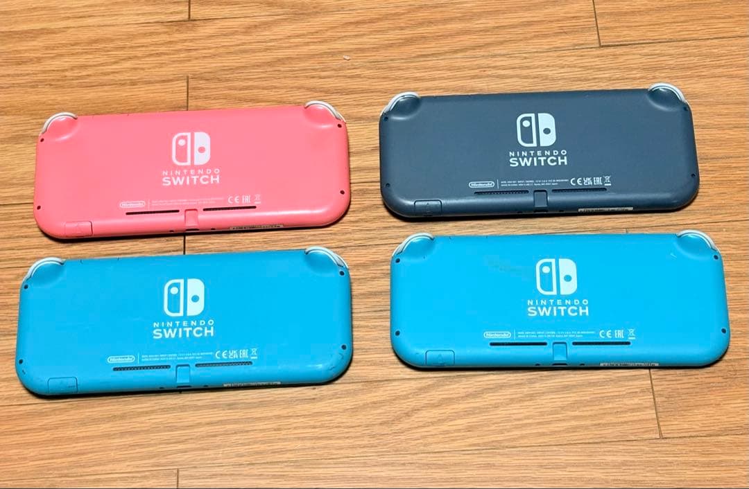 Nintendo Switch Lite 本体 4色セット