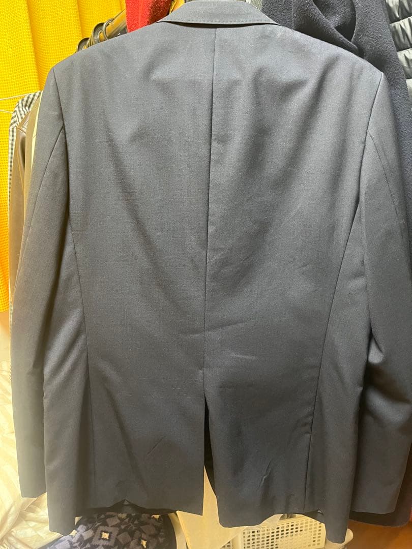 く*わ様 COMME des GARÇONS ネイビー テーラードジャケット S
