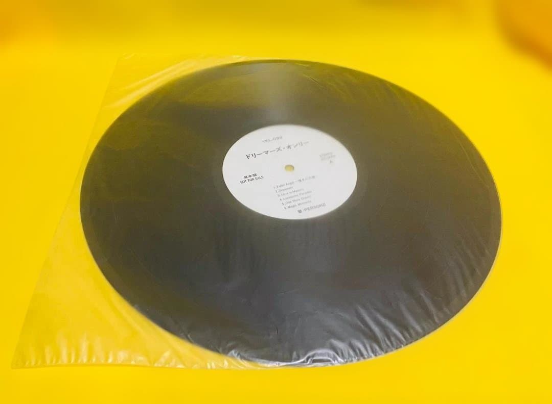 PERSONZ DREAMERS ONLY 見本盤 LP 白ラベル パーソンズ