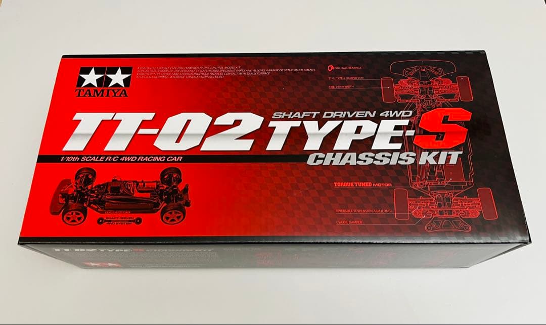 タミヤ TT-02 TYPE S オプション付き