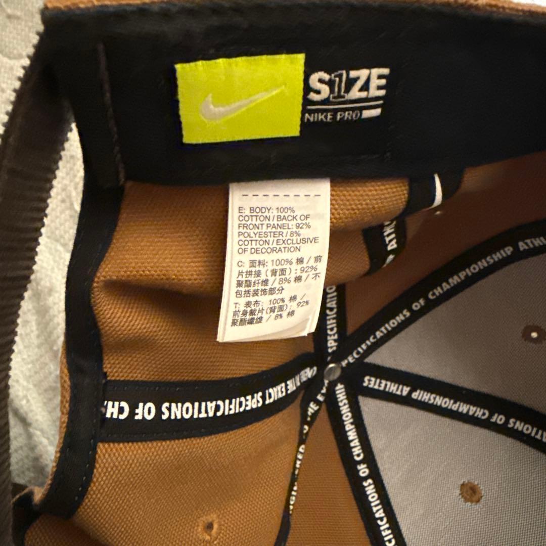 <激レアコラボ>Carhartt & Nike ツートンキャップ