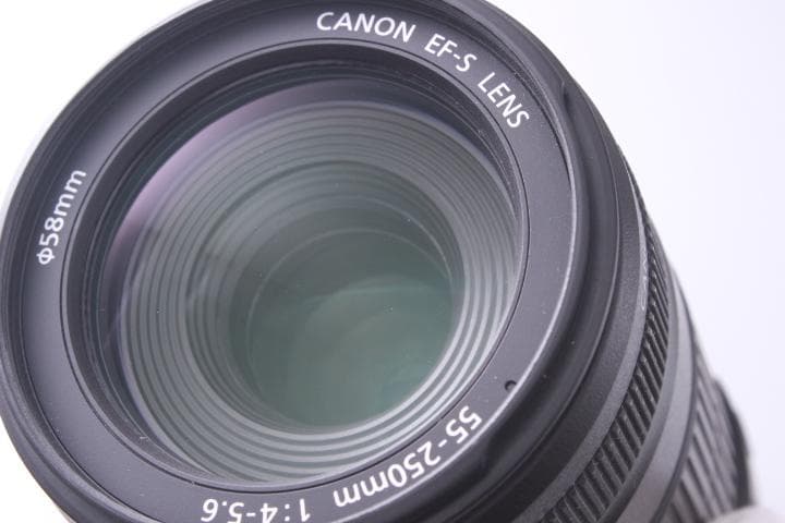 ■ 極美品 ■キヤノンCANON EF-S 55-250mm ISおまけ付き