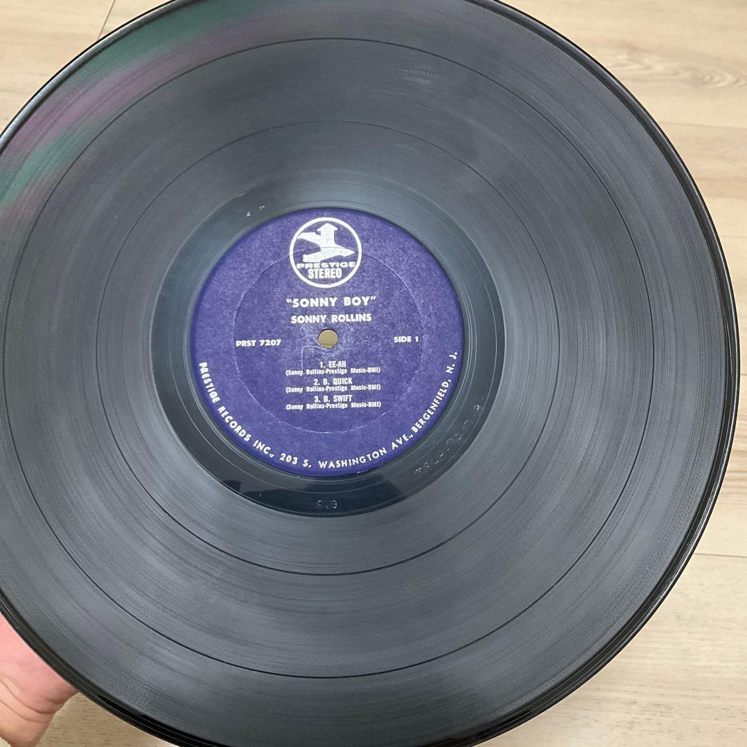SONNY BOY ソニーロリンズ　US盤レコード　ヴァンゲルダー刻印