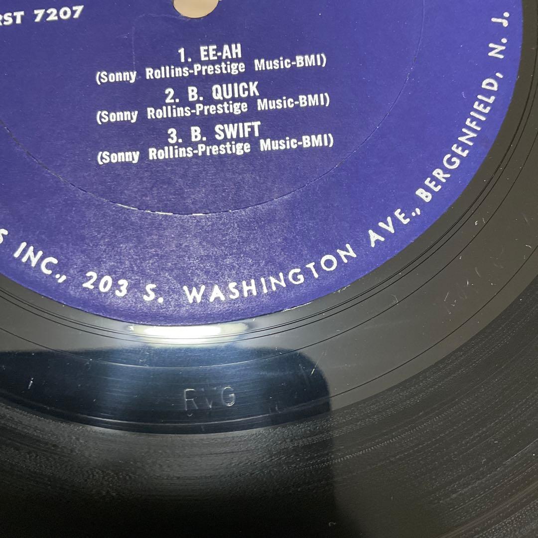 SONNY BOY ソニーロリンズ　US盤レコード　ヴァンゲルダー刻印