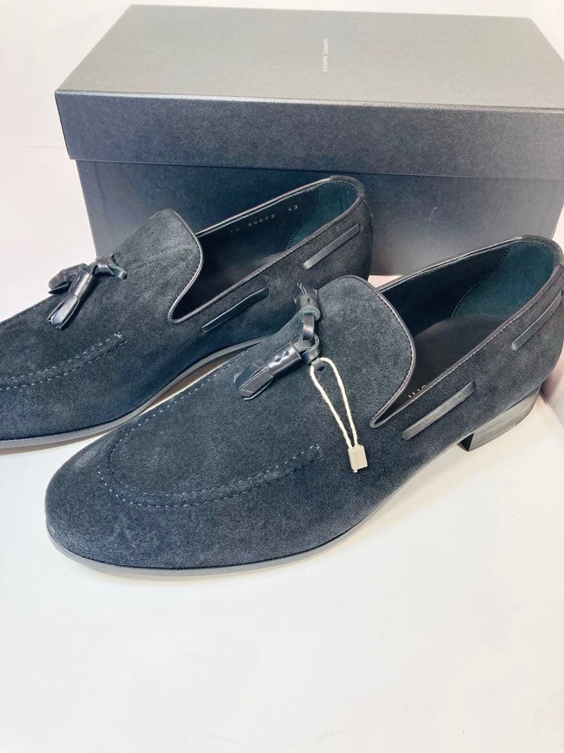 【新品】ジュゼッペ ザノッティzanotti 43 28.0cm スエード 黒