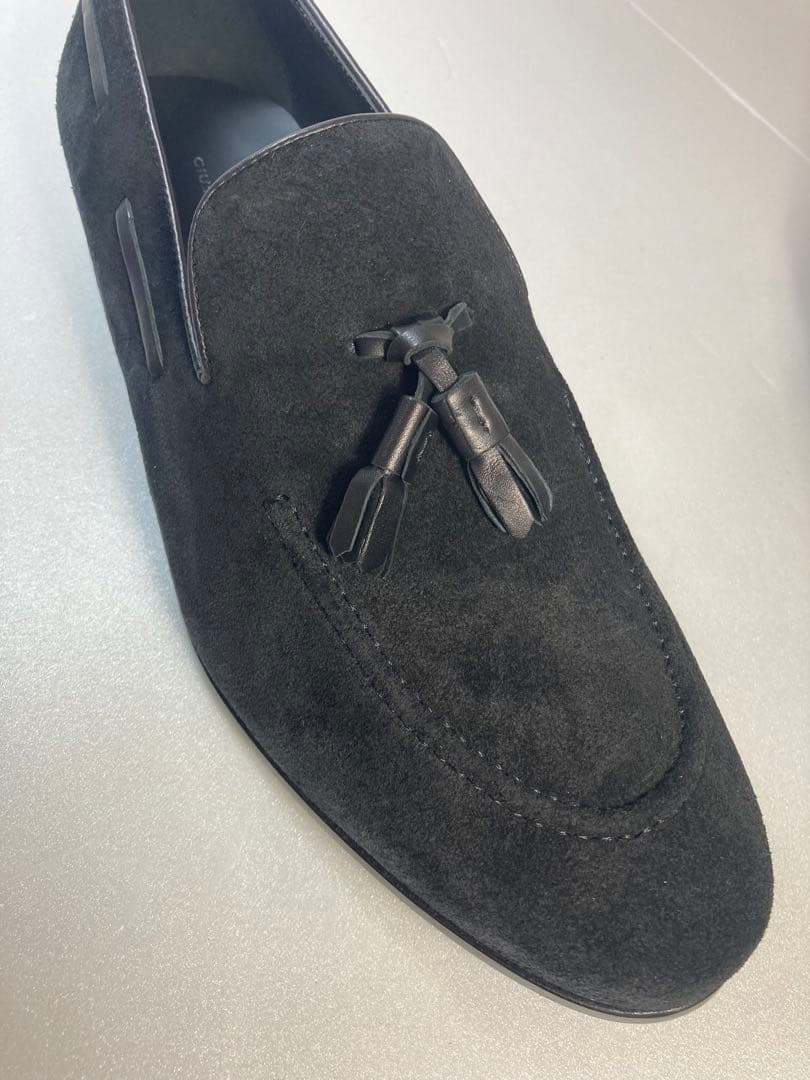 【新品】ジュゼッペ ザノッティzanotti 43 28.0cm スエード 黒