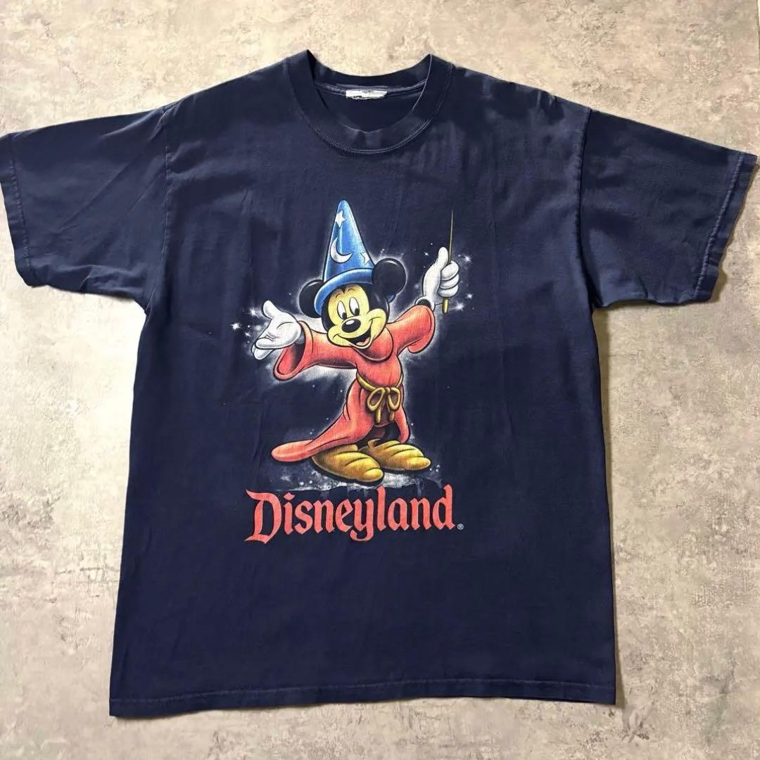 良クラ90s Disneyディズニー FANTASIA ミッキー Tシャツ L