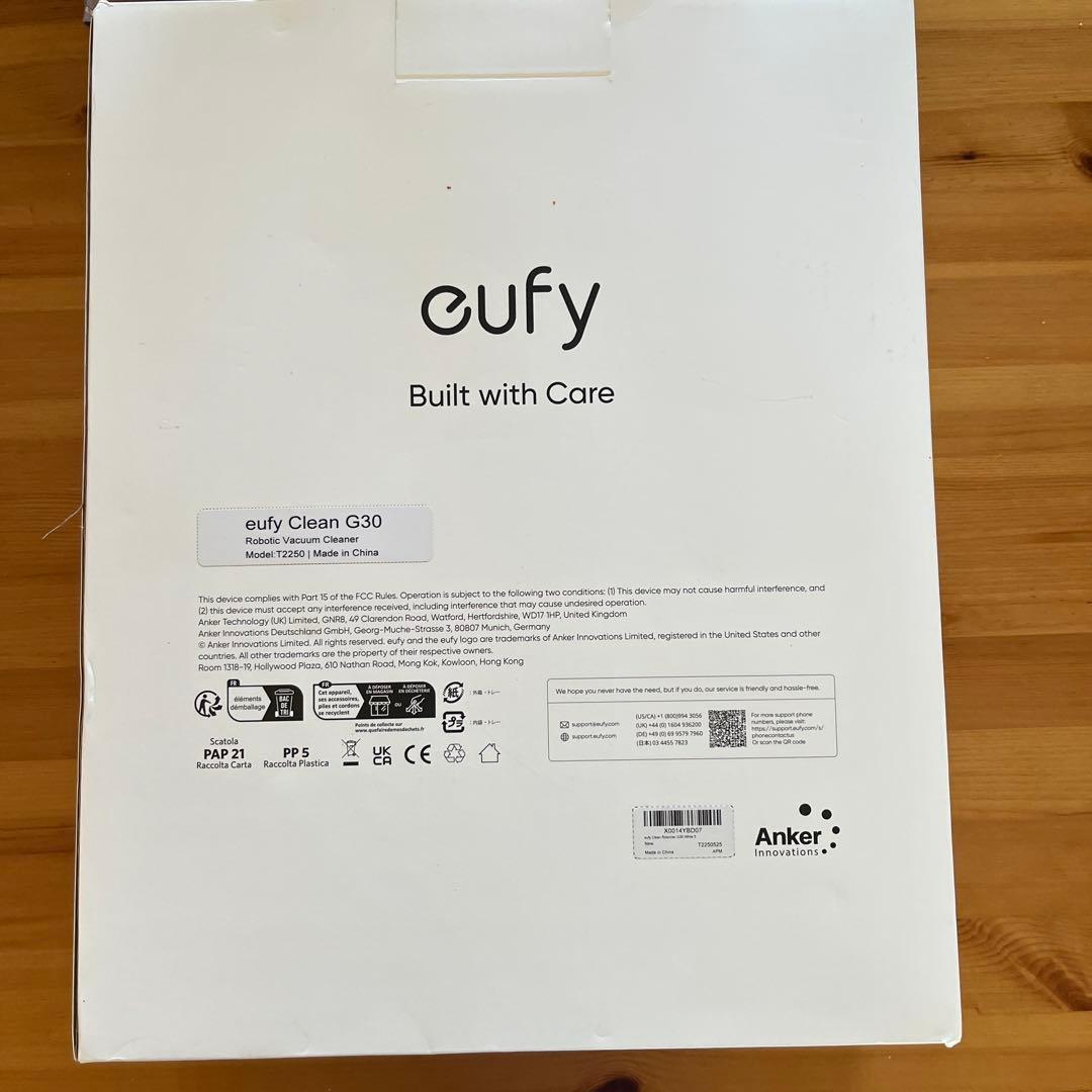 Anker eufy Clean G30 ロボット掃除機　　 ホワイト