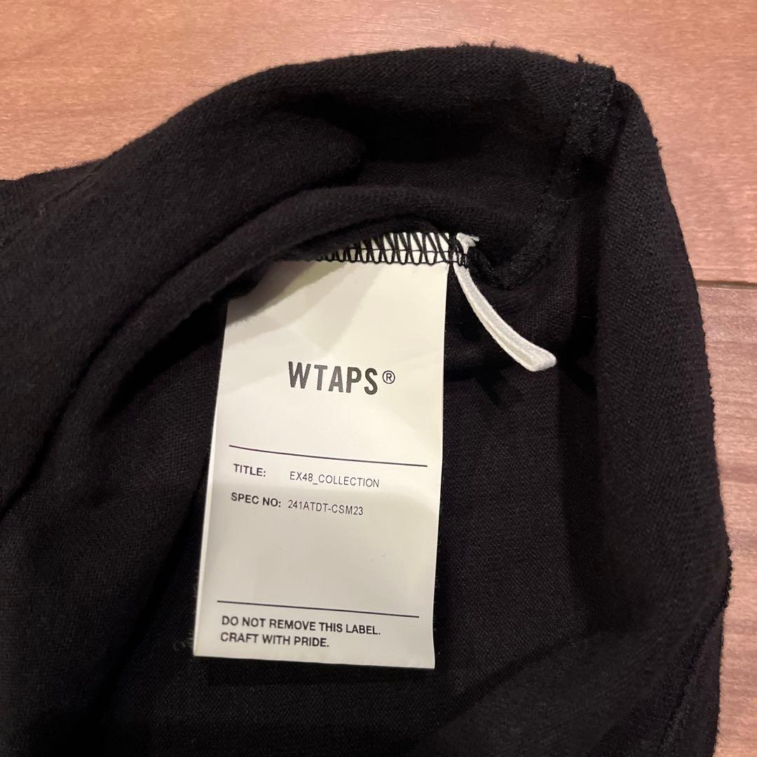 WTAPS ブラック Tシャツ バックプリント