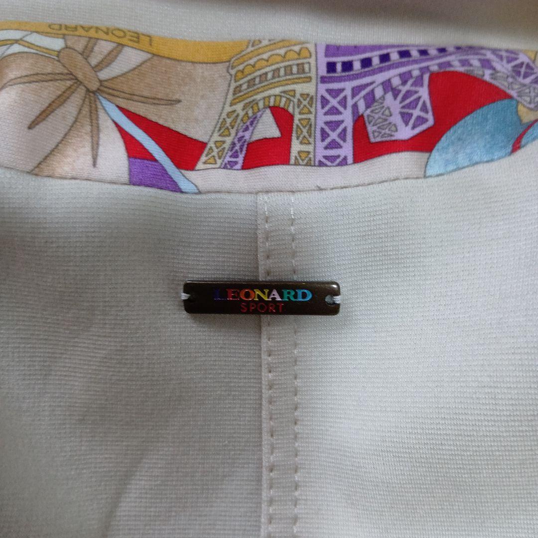 LEONARD SPORT 美品✨️クリーム色 テーラードジャケット