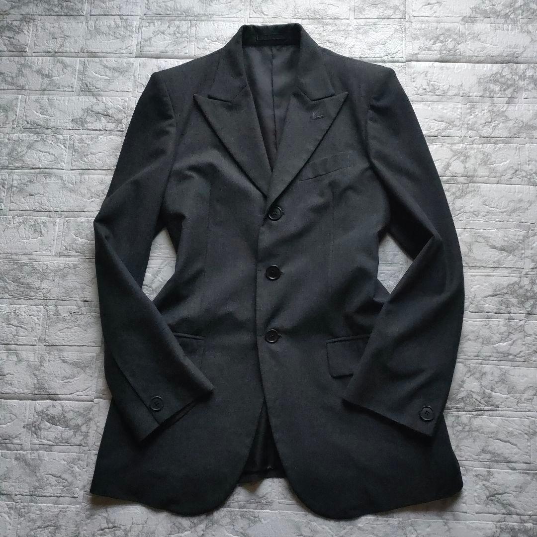 【美品】yujiyamada　ピークドラペルスーツ　セットアップ　３　日本製