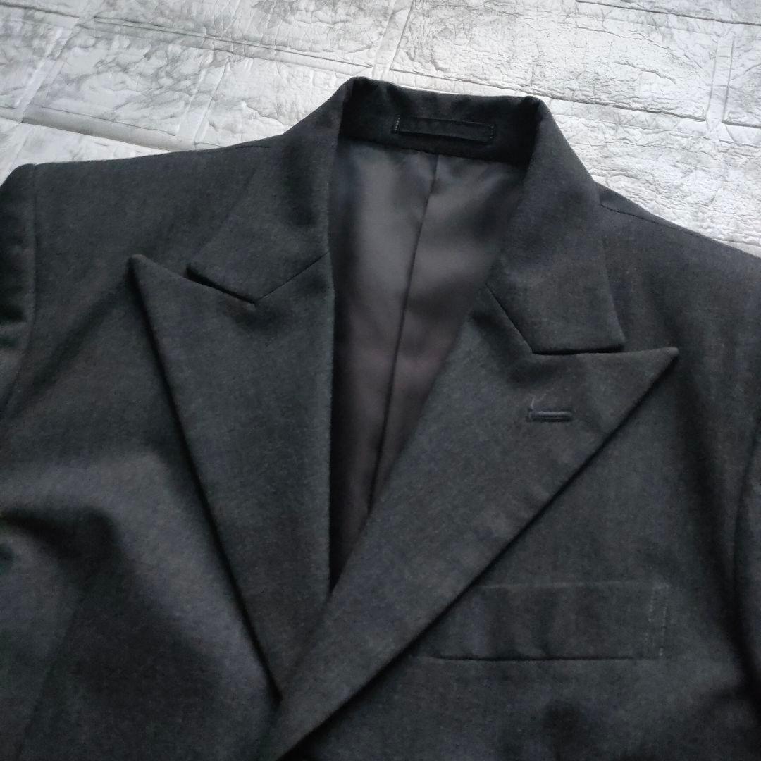 【美品】yujiyamada　ピークドラペルスーツ　セットアップ　３　日本製