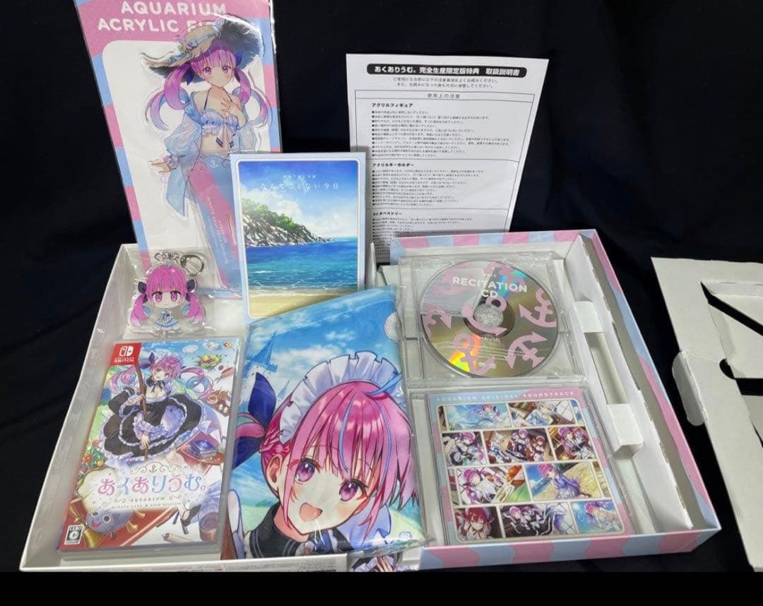 ホロライブ 湊あくあ Nintendo switch あくありうむ 生産限定版