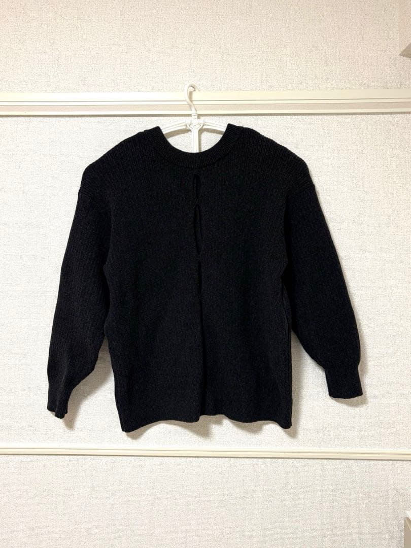 トップス W FACE COLOR MIX HOLE SLEEVE C/D