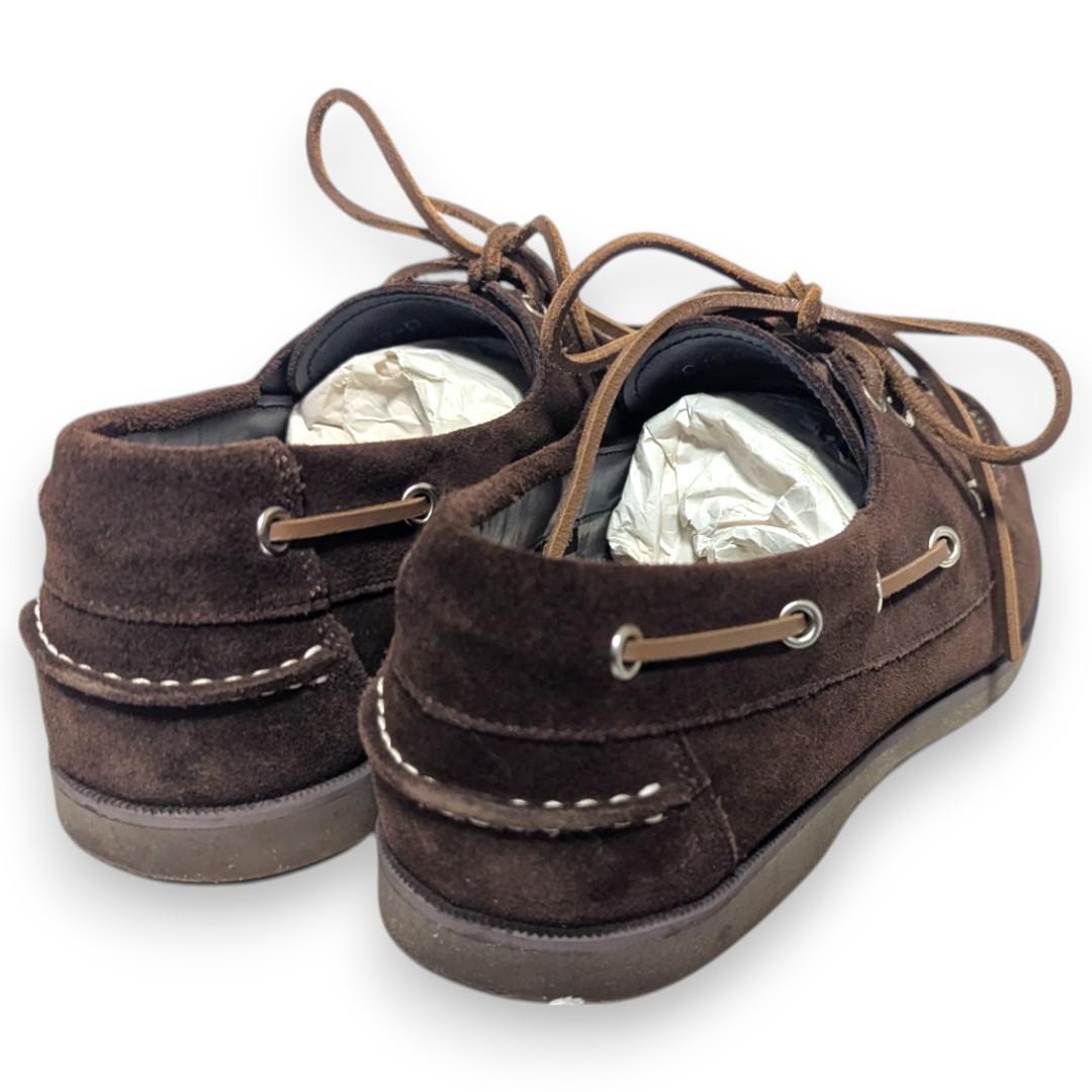 【美品】ノンネイティブ リーガル スエード デッキ シューズ 25 1/2