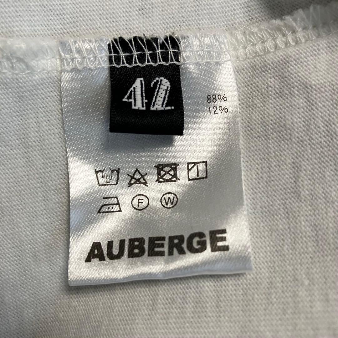 AUBERGE ANDRE 刺繍T 42 オーベルジュ　アンドレ