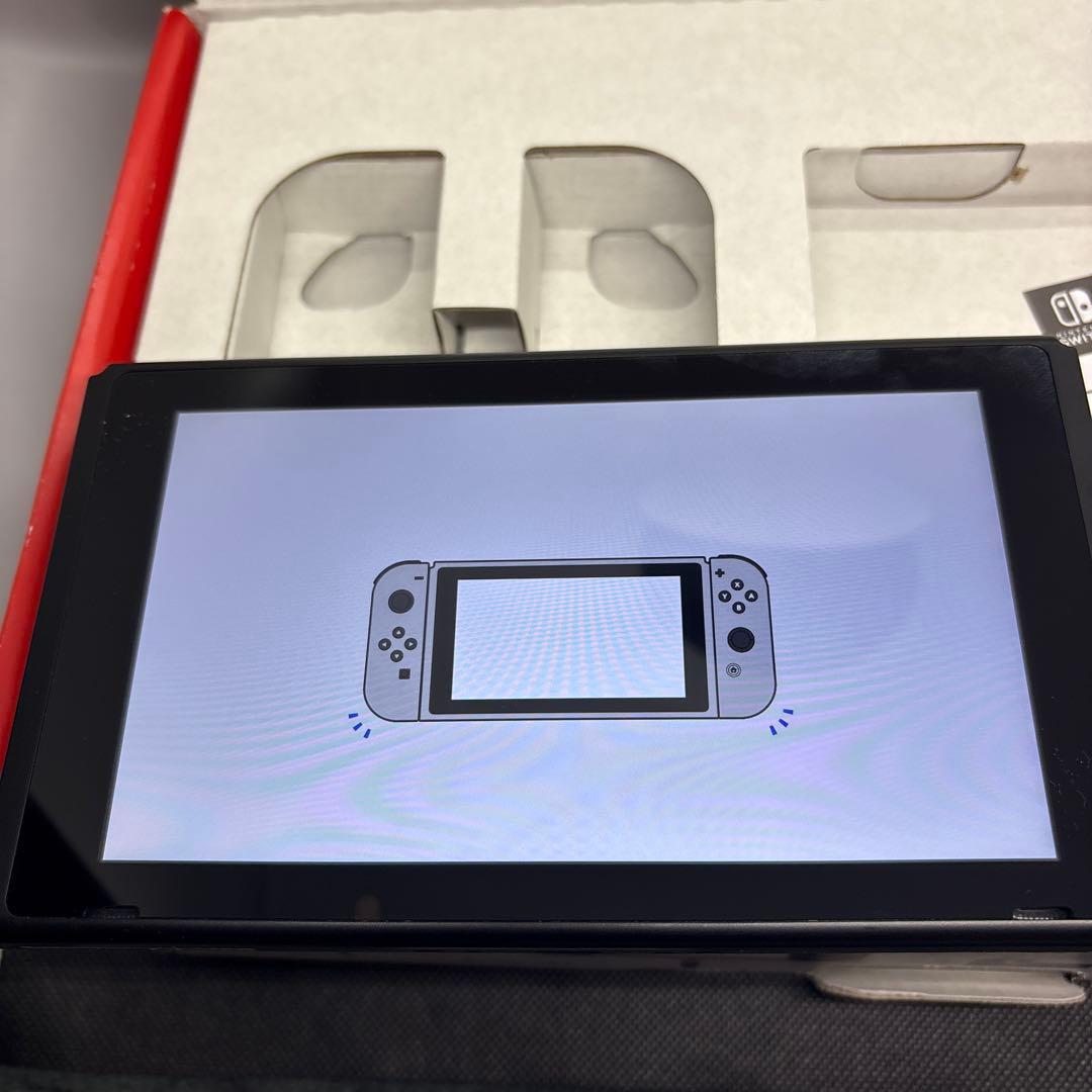 Nintendo Switch バッテリー強化　グレー　本体