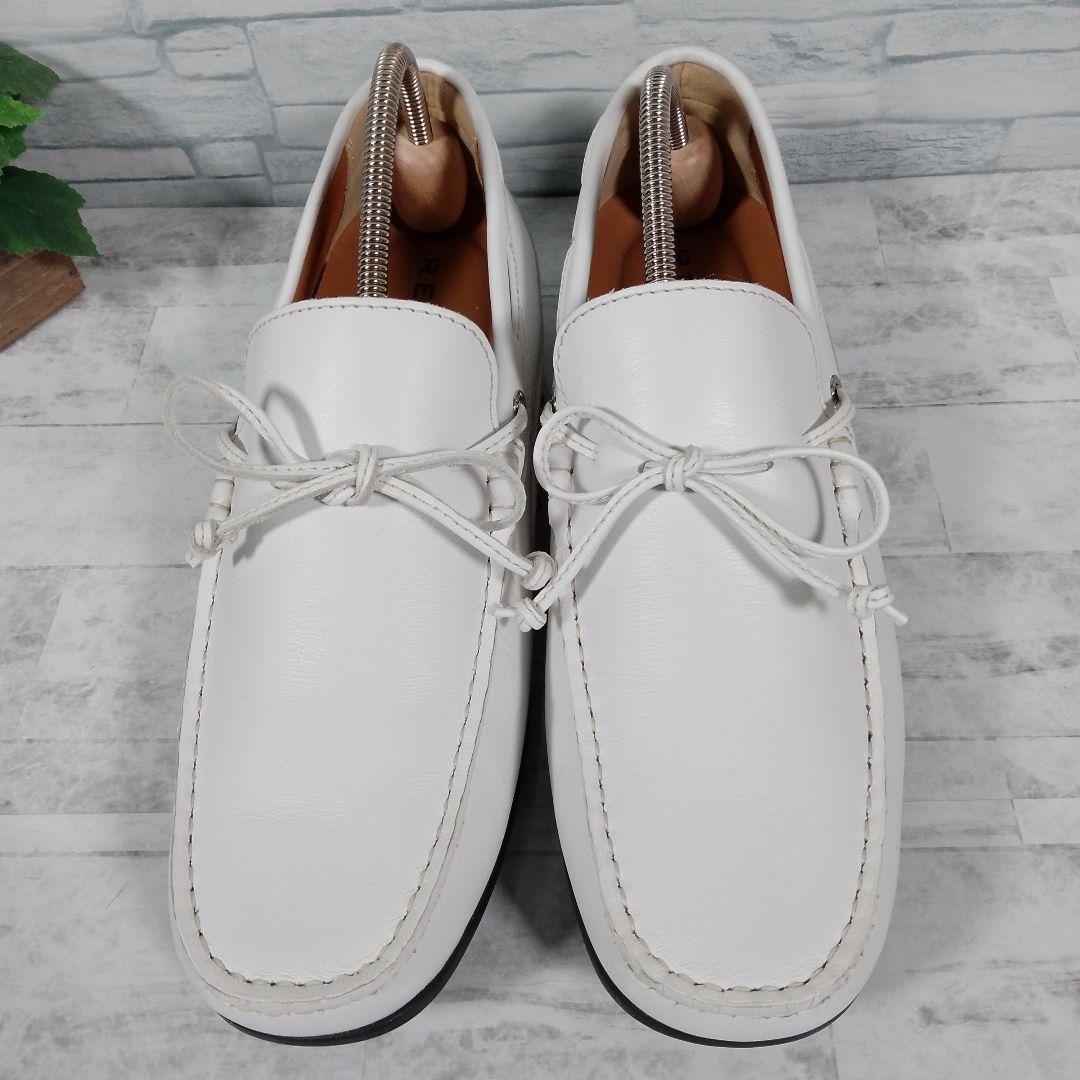 美品✨️REGAL リーガル　【25.5】デッキシューズ　55PR ホワイト