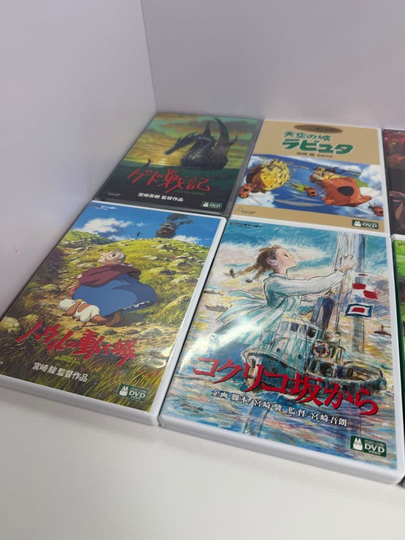 アニメ映画ジブリDVD 6作品　他2作品