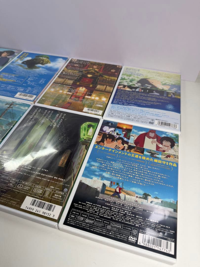 アニメ映画ジブリDVD 6作品　他2作品