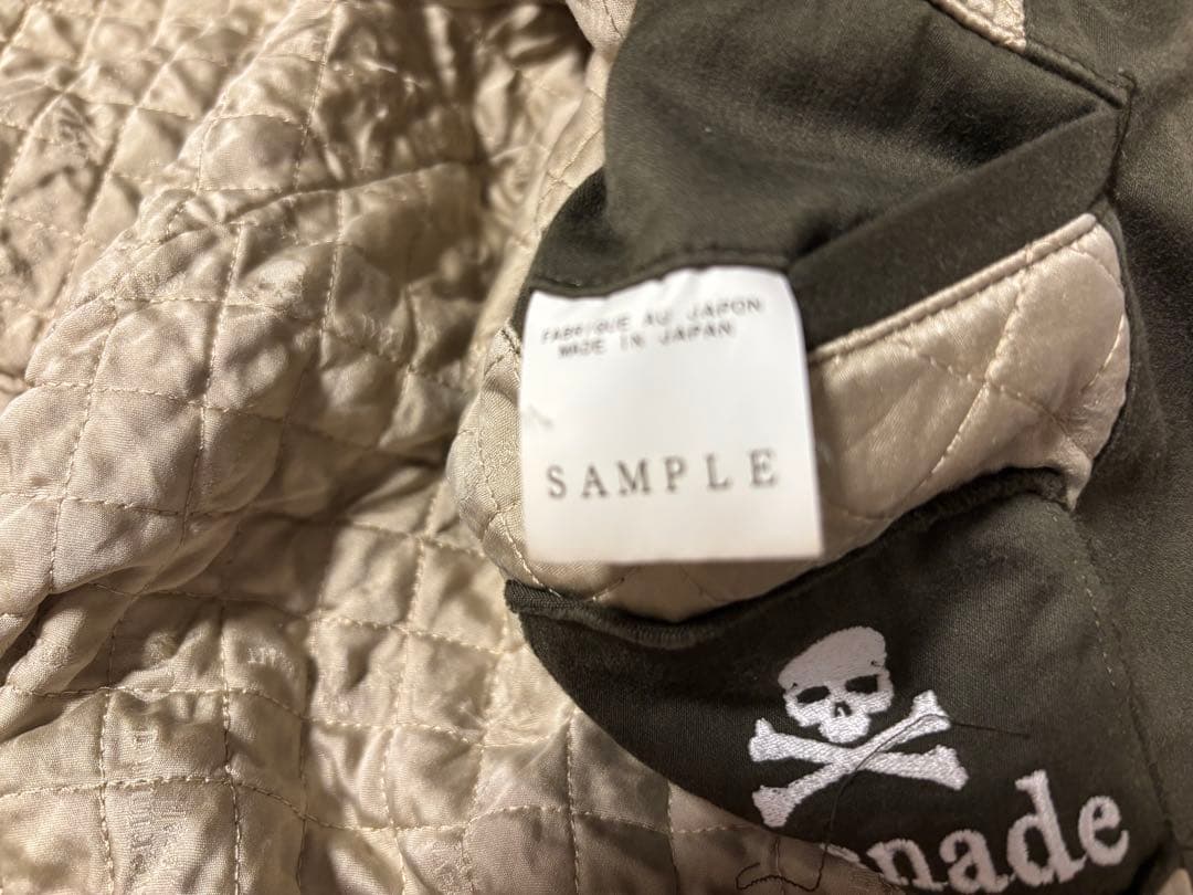MASTERMIND JAPAN モッズコート　スカルプリント　ドクロ　MMJ