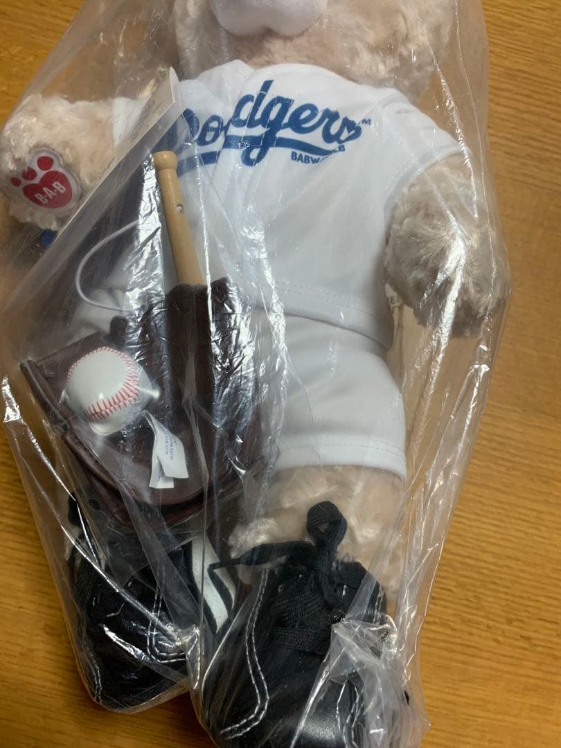 MLB公認　ドジャース　ビルドアベア　アメリカ限定商品　新品未使用