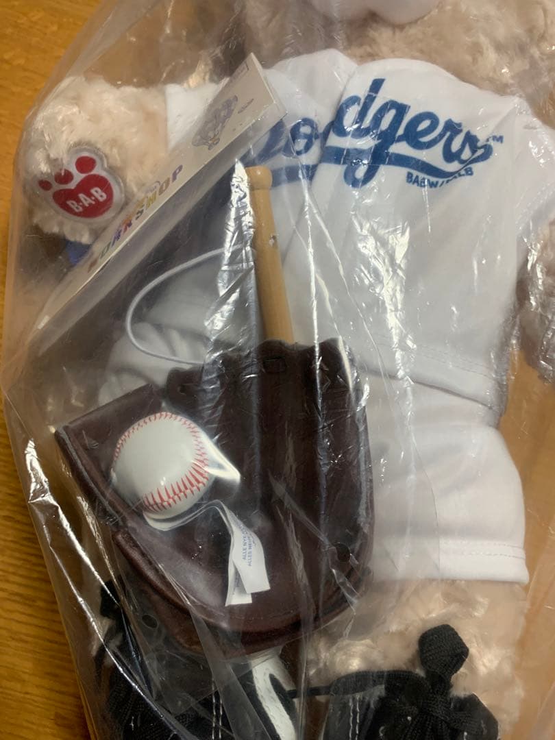 MLB公認　ドジャース　ビルドアベア　アメリカ限定商品　新品未使用
