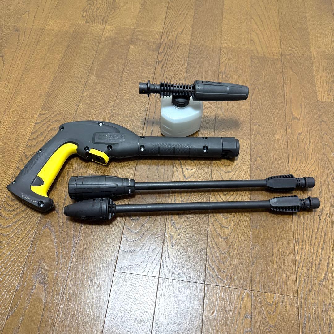 【美品・2回使用】KARCHER ケルヒャー 高圧洗浄機　K2サイレント