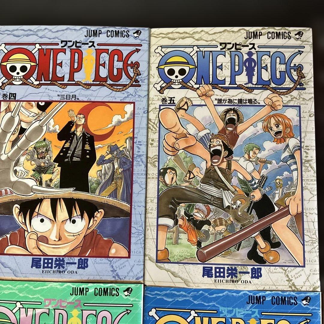 ONE PIECE 初版４巻〜１３巻 希少な初版１０巻セット