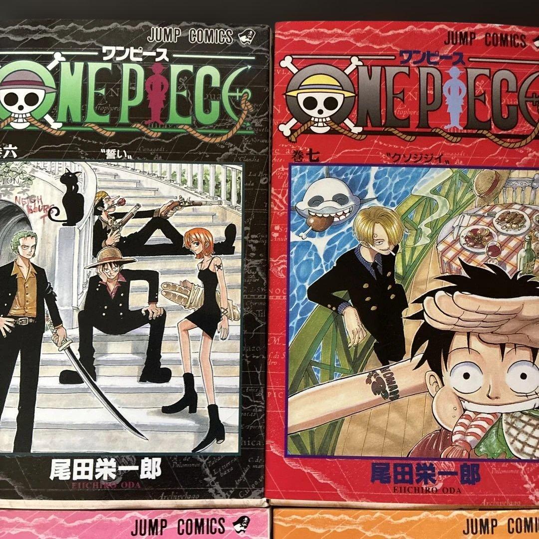 ONE PIECE 初版４巻〜１３巻 希少な初版１０巻セット