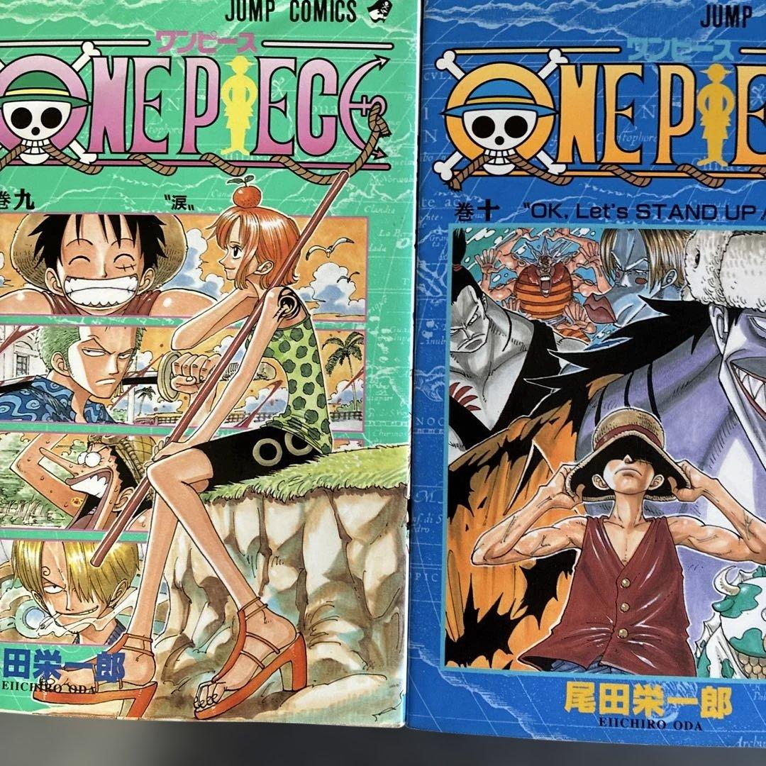 ONE PIECE 初版４巻〜１３巻 希少な初版１０巻セット