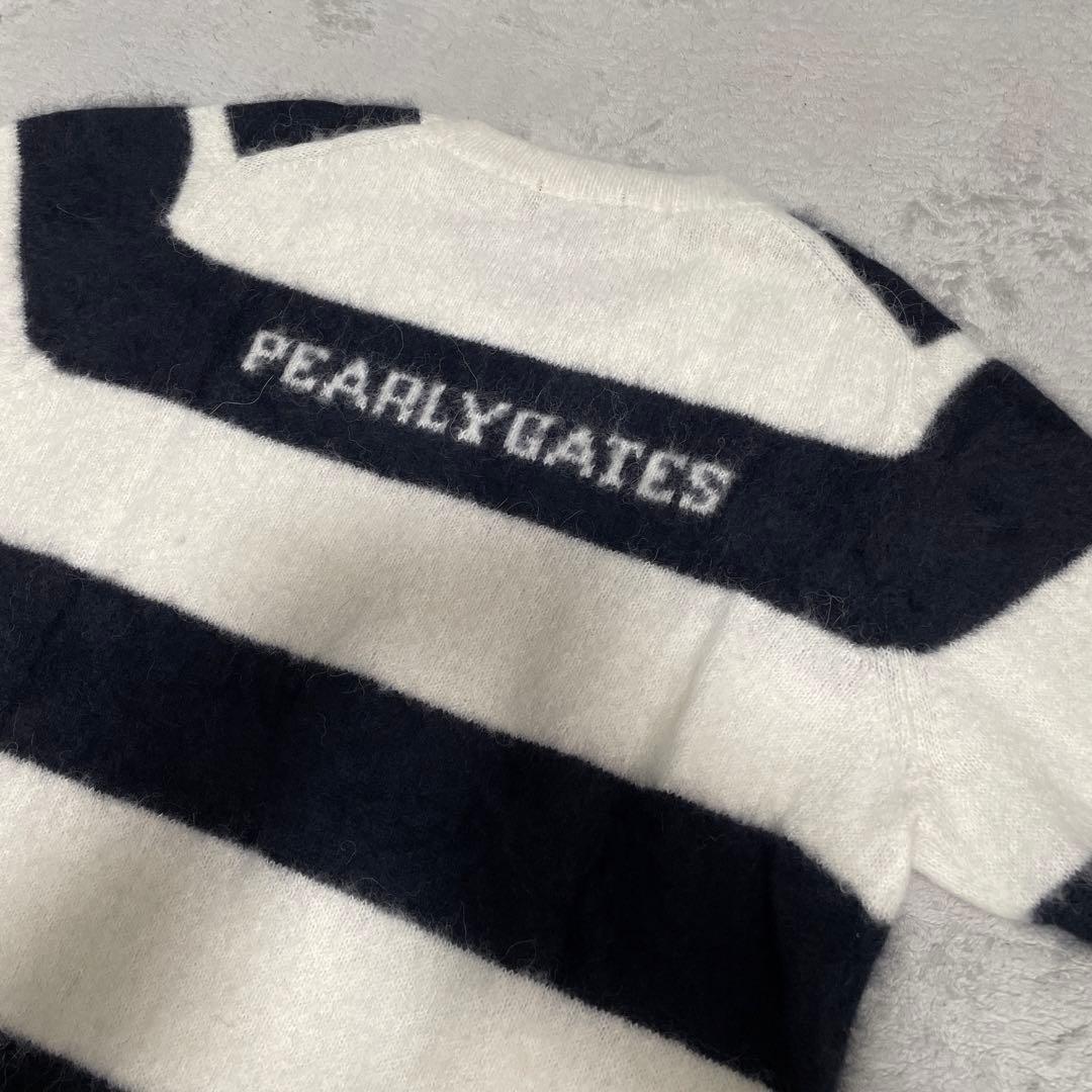 【美品‼️】PEARLY GATES パーリーゲイツ アルパカ、ウール混　セーター