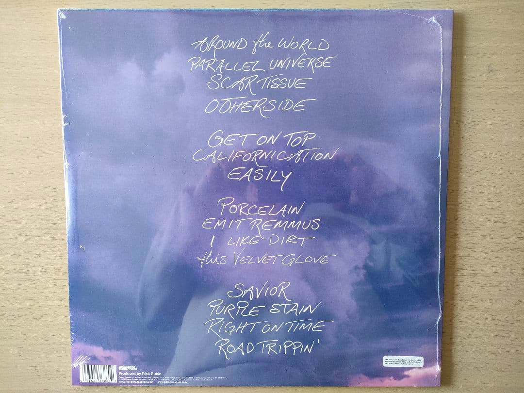 新品LPレッドホットチリペッパーズCalifornication重量盤レコード