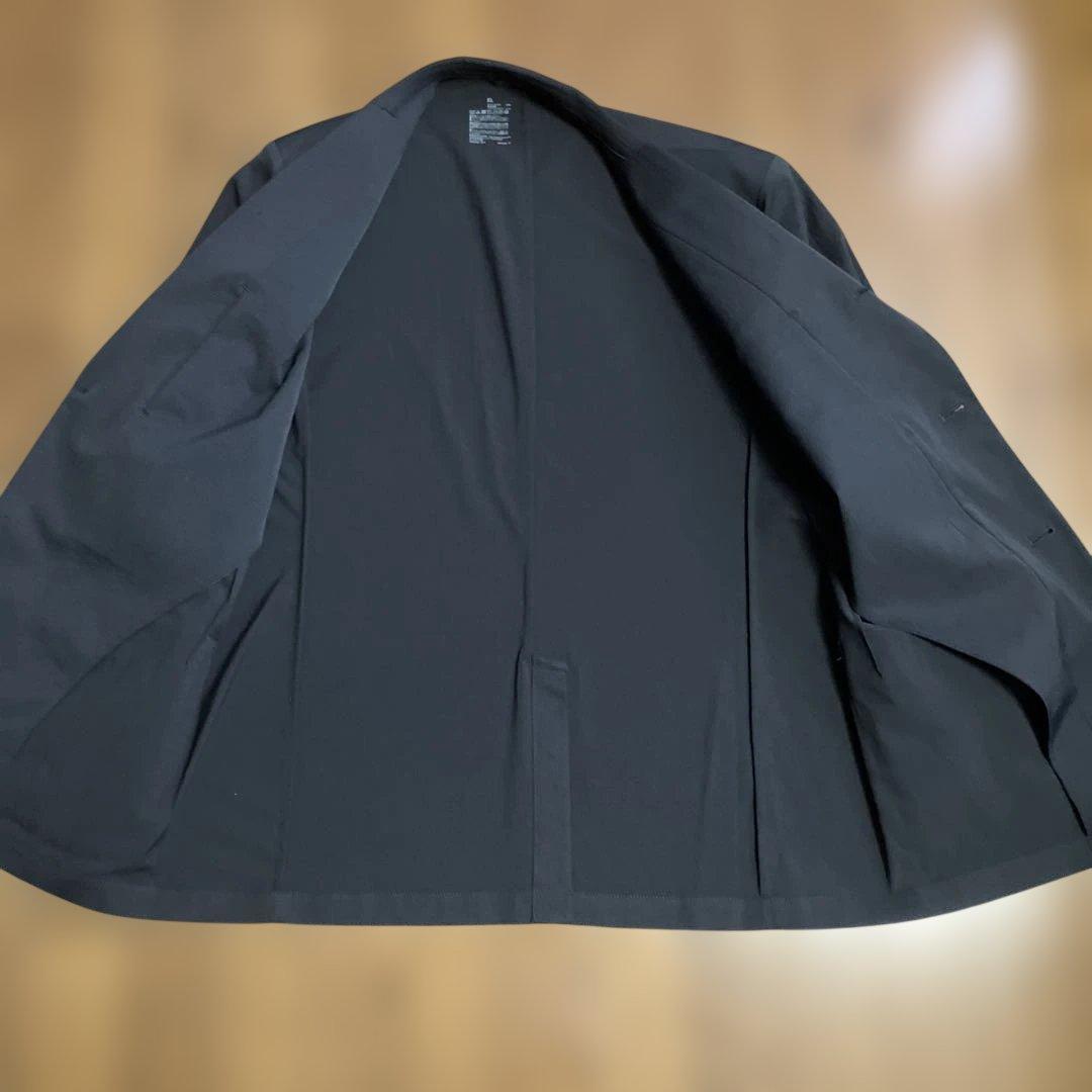 セットアップスーツ　MUJI ネイビー　 XL 3ボタン　リテイル