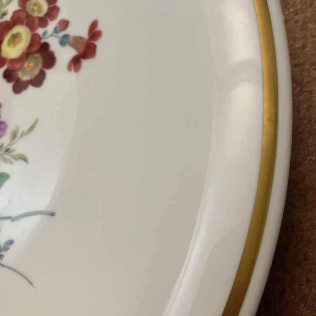Meissen マイセン /※ 1級品 フラワーブーケ　飾り皿 直径31cm
