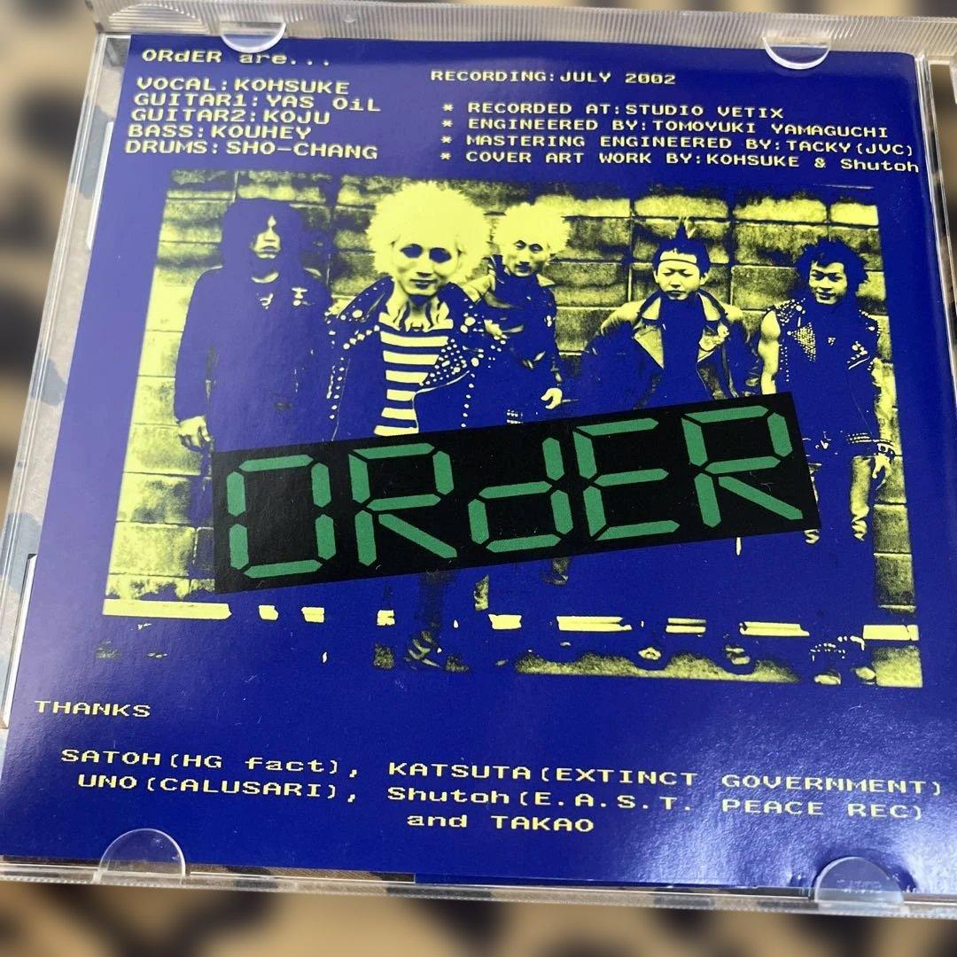 ORdER TAEP'O-DONG オーダー テポドン　cd