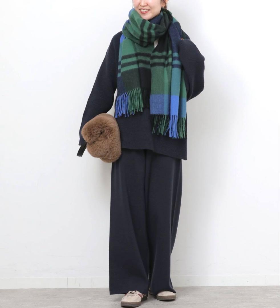 ジャーナルスタンダード TWEEDMILLツイードミル チェックストール