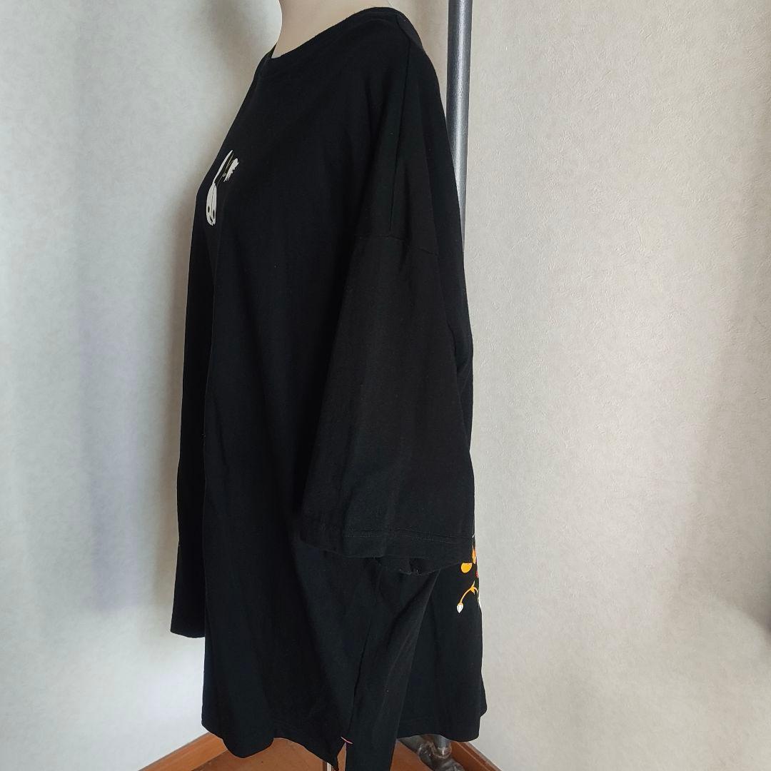 オーバーサイズ✨CUNE/キューン DDDC 天竺 Tシャツ ブラック Oサイズ