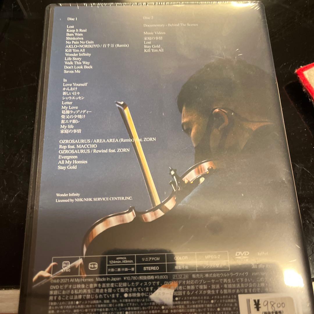 邦画・日本映画 ZORN ONE MAN LIVE DVD