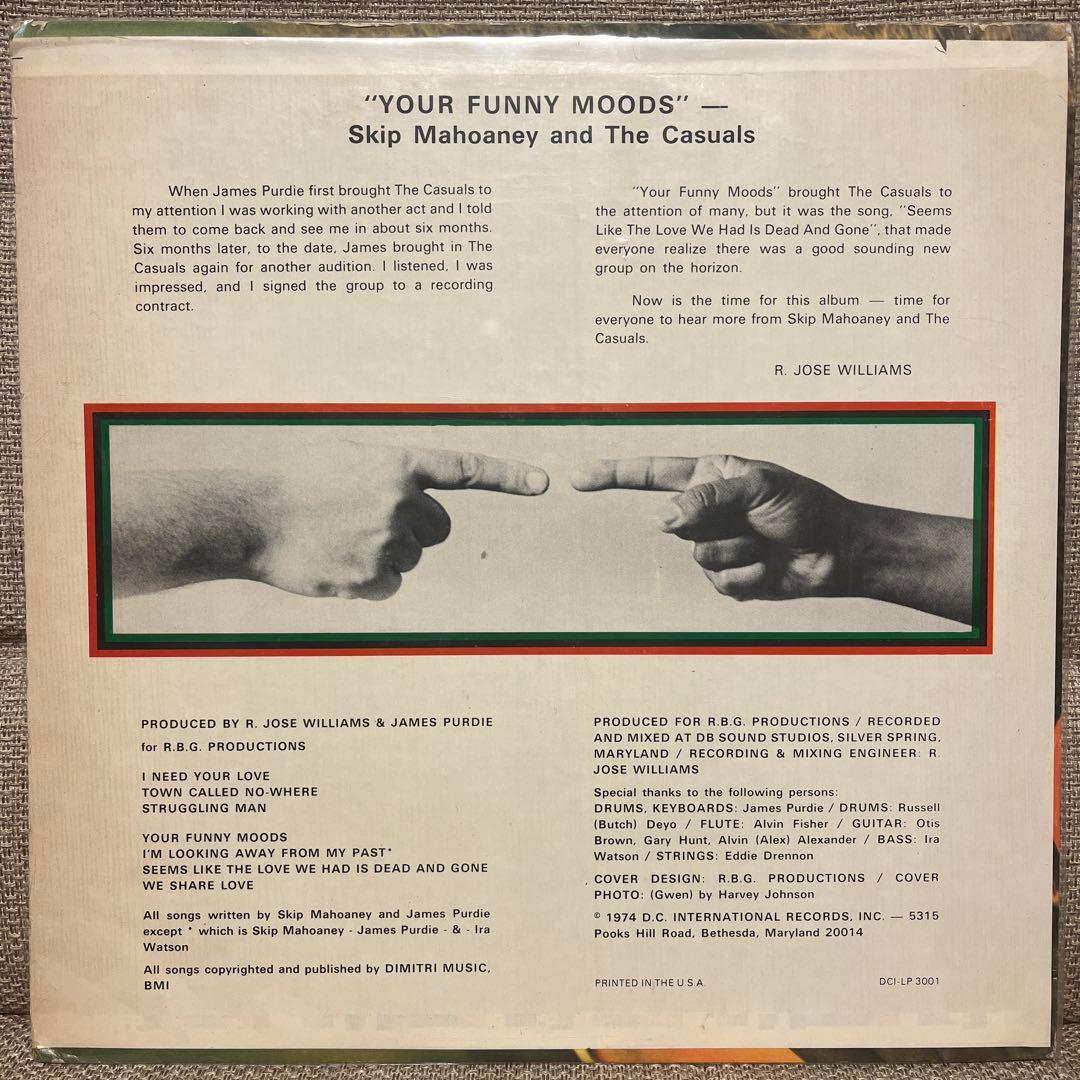 洋楽 Your Funny Moods - Skip Mahoaney and The