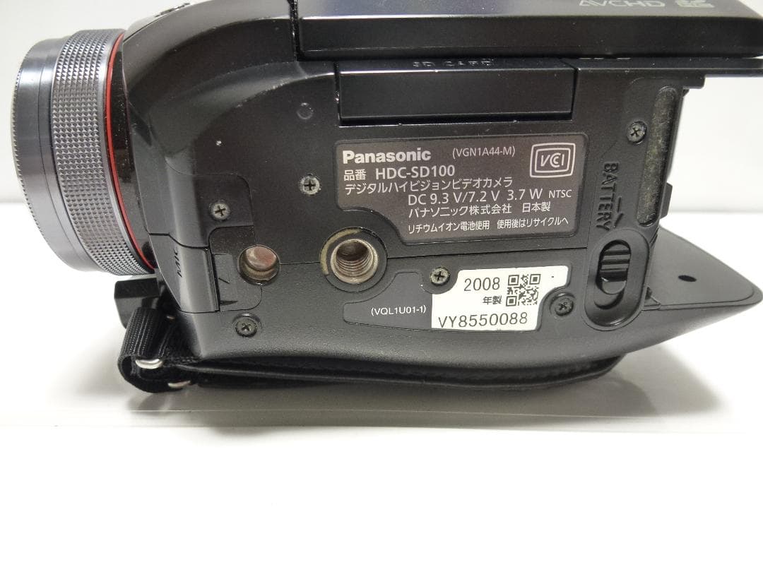 大人気　動作品　パナソニック　PanasonicフルHD HDC-SD100