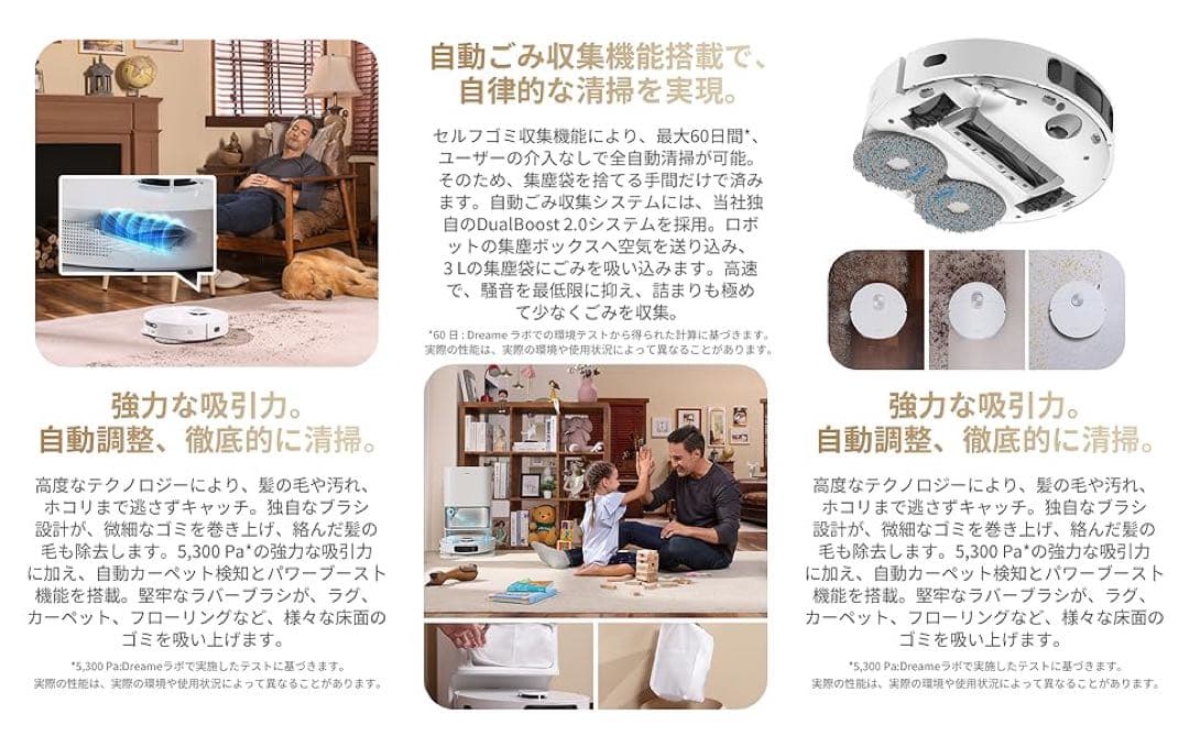 ロボット掃除機⭕️dreame L10s Ultra Gen2⭕️強力吸引 5way