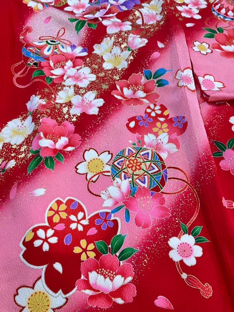 産着　女の子　祝い着　掛け着　お宮参り　着物